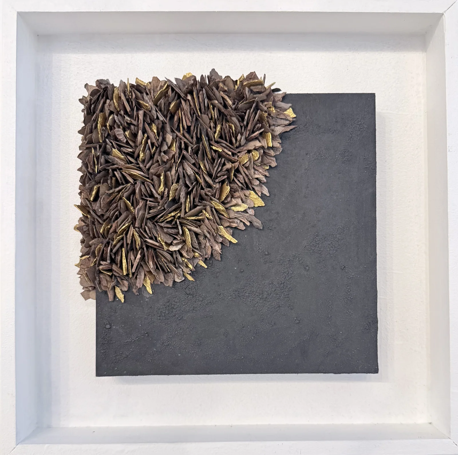 Nature in a Square - Gold av Carmen Paas