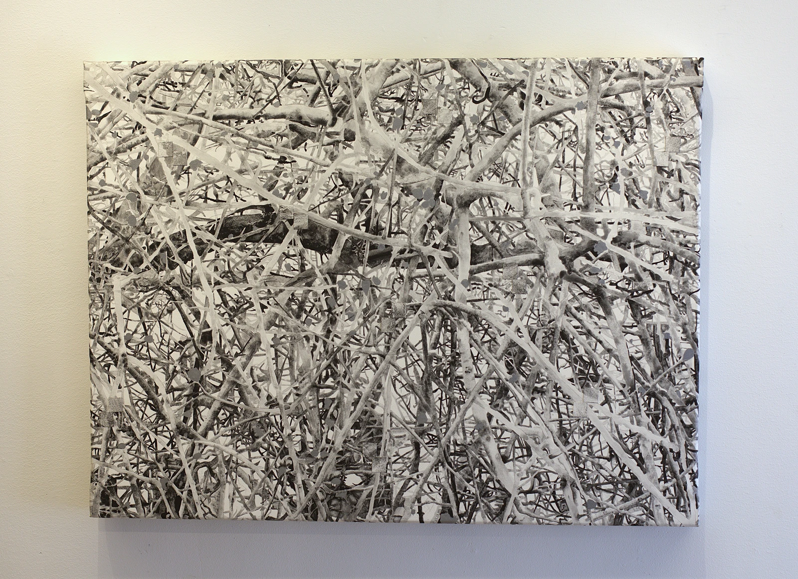 Akvarell (SOLD) The Unfathomable Pyrus salicifolia av Alex Walsh