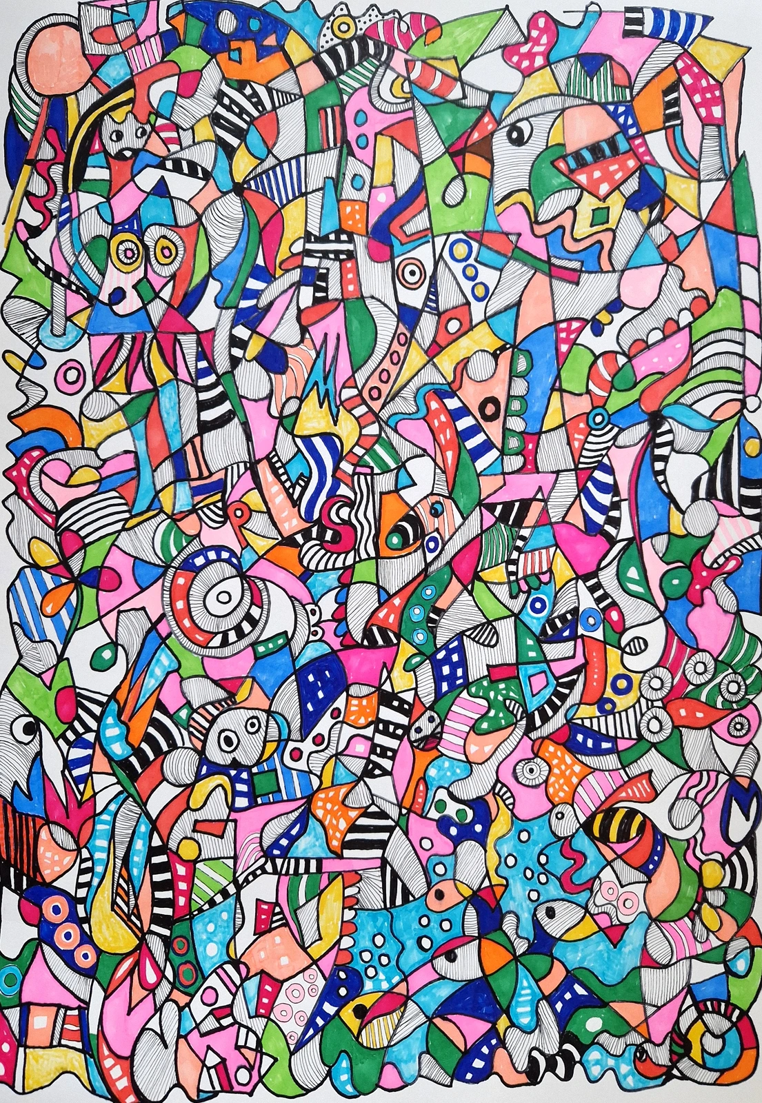 Doodle-of-the-week-1 av Birgitta Jonsson Bijon Art