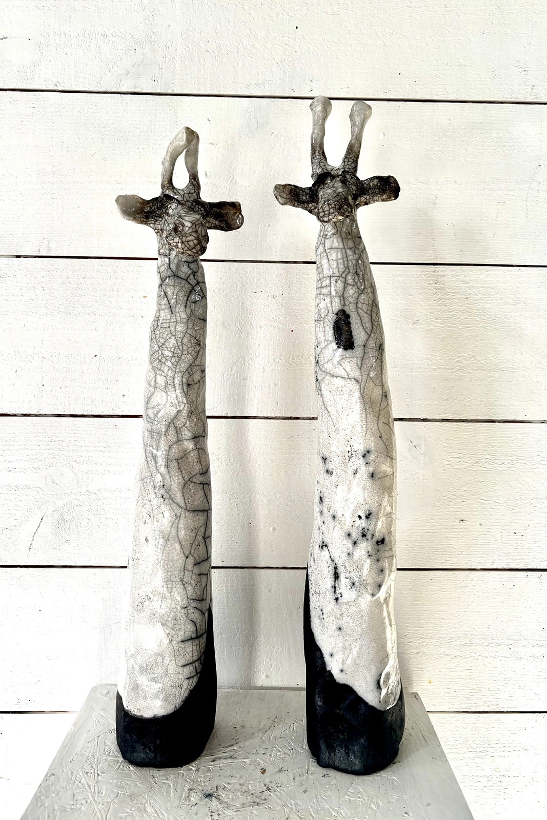 Skulptur Gunnar & Gunvor av Maria Falk Larsson