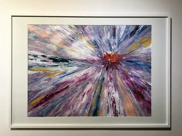 Akrylmålning Bloom av Sofia Oliai