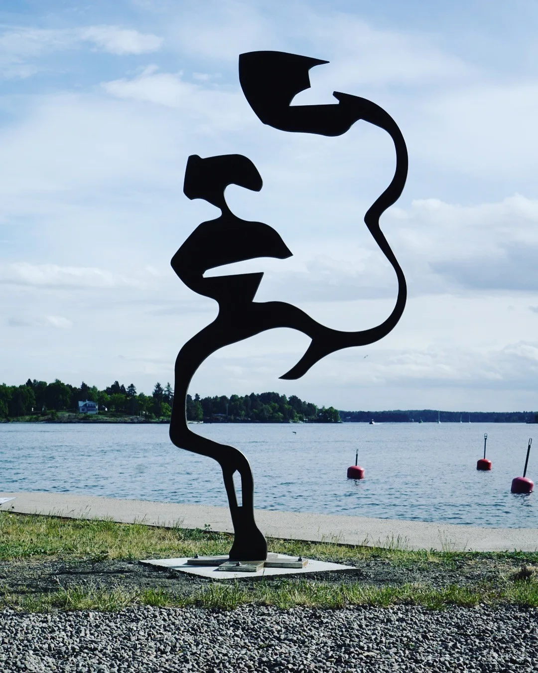 Skulptur Utomhus skulptur Nuna av Tomas Lacke