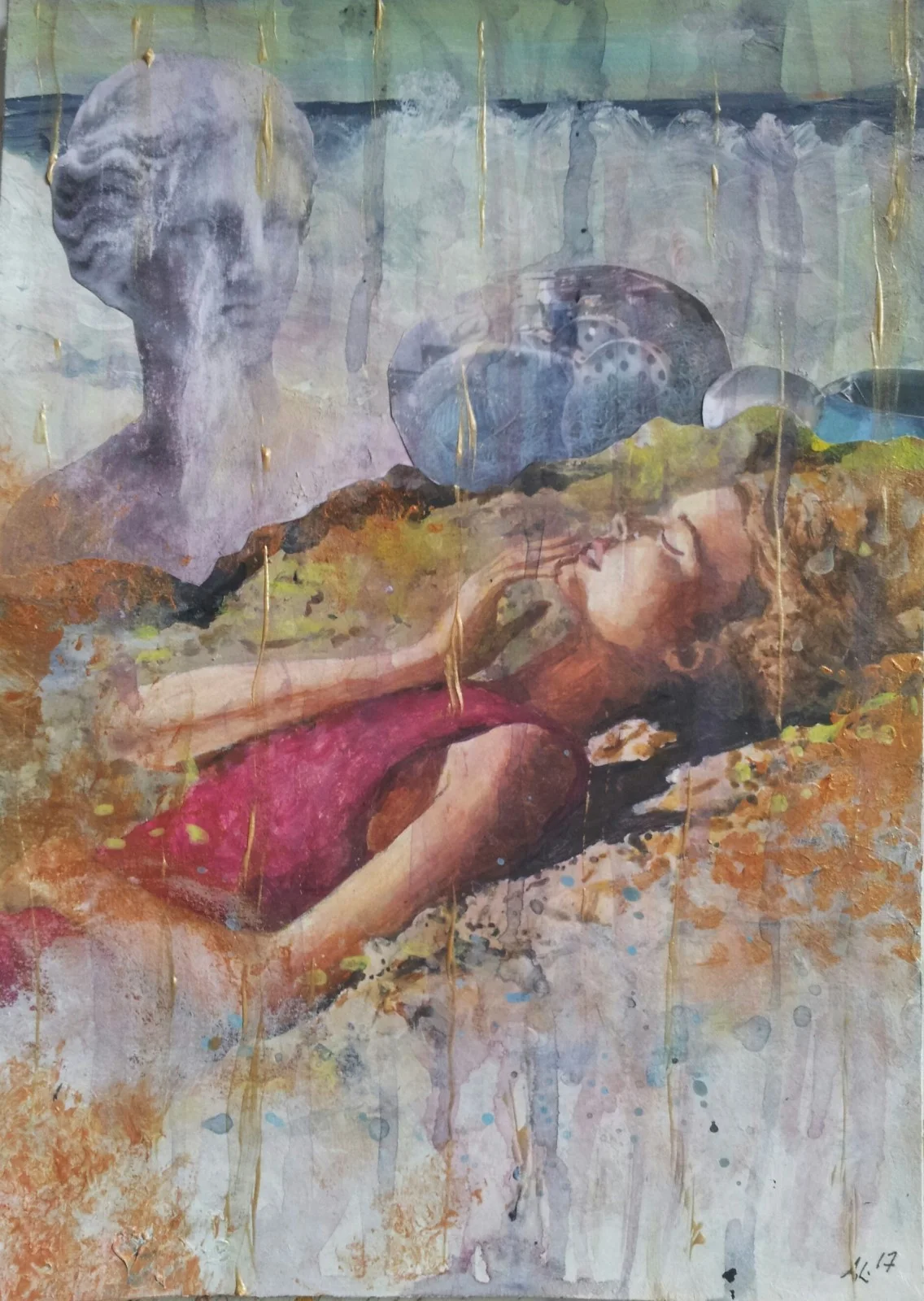 Water nymphs II av Anna Larneryd