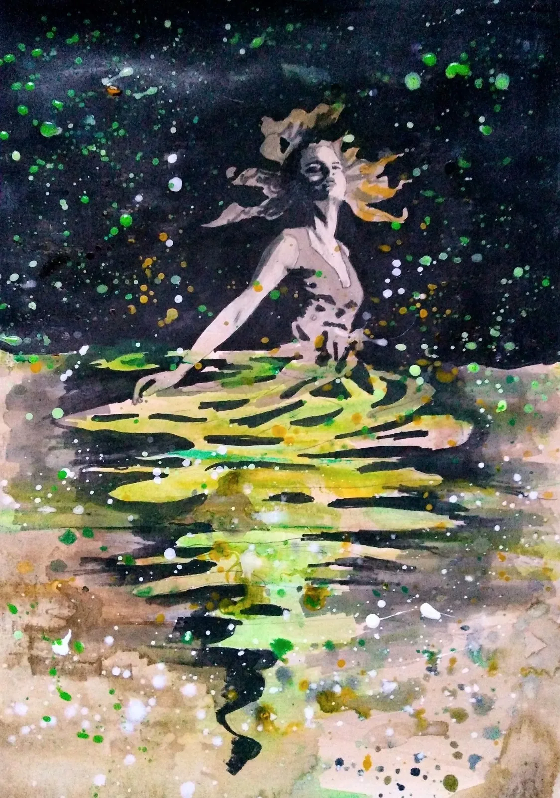 The green fairy III av Anna Larneryd