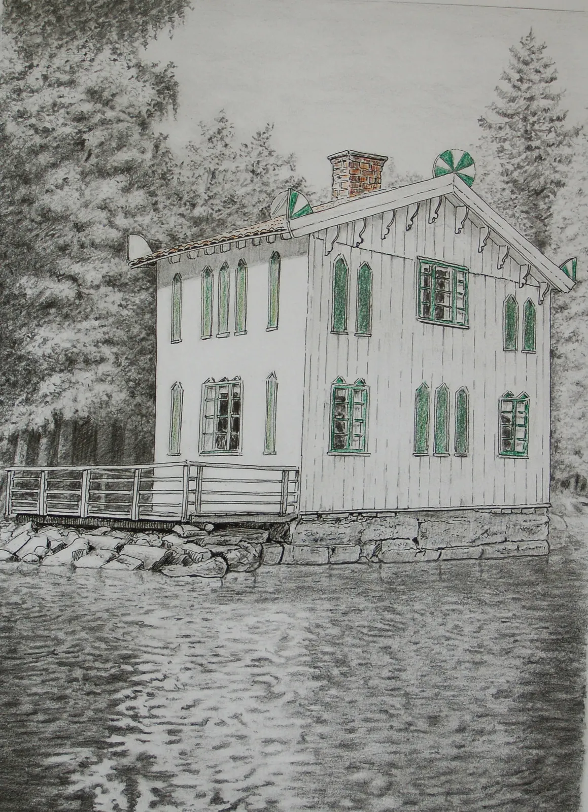 "Badhuset" Falun av Stefan Jansson
