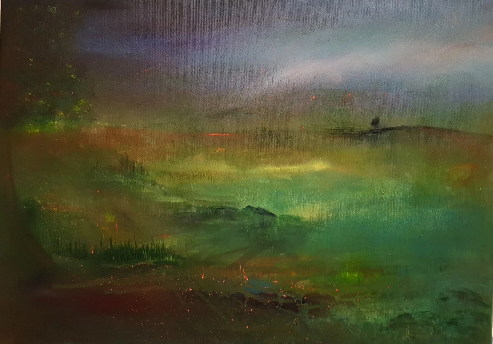Landskap II av Annica Andersson