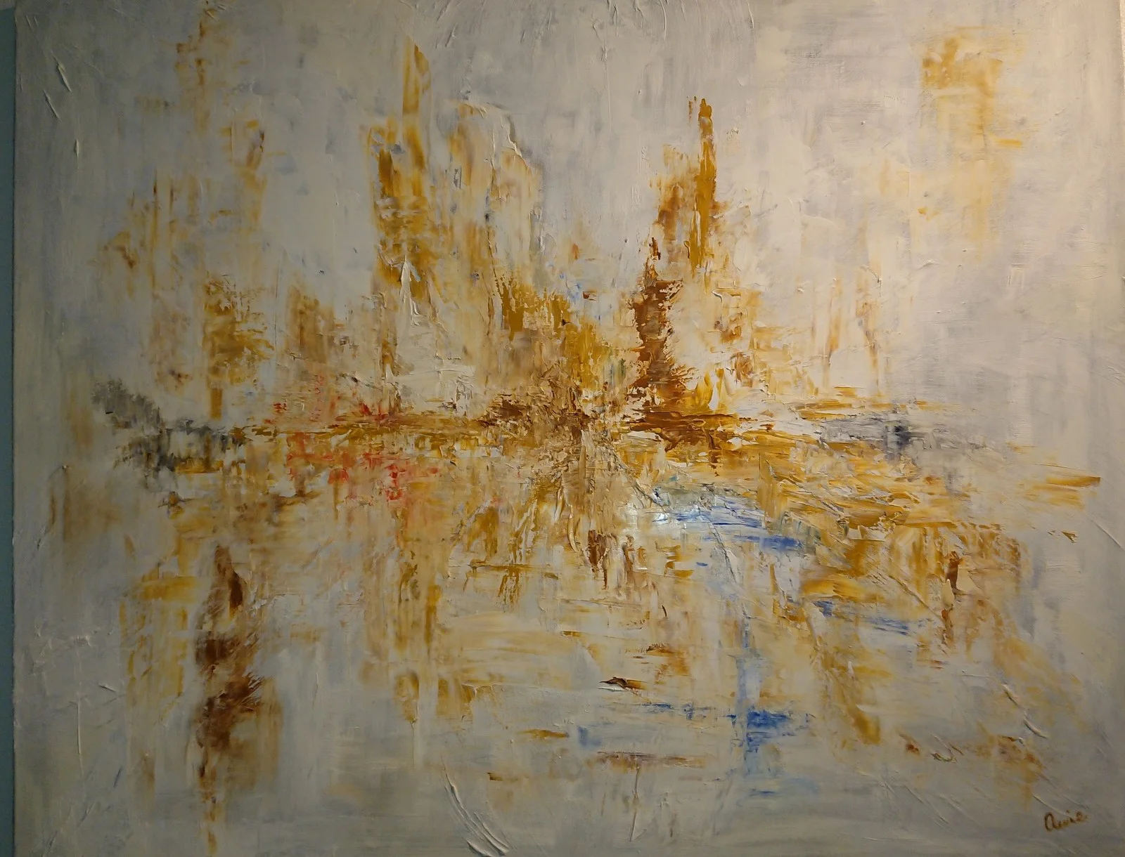 Oljemålning Mirage av Amie Norrman Söderman