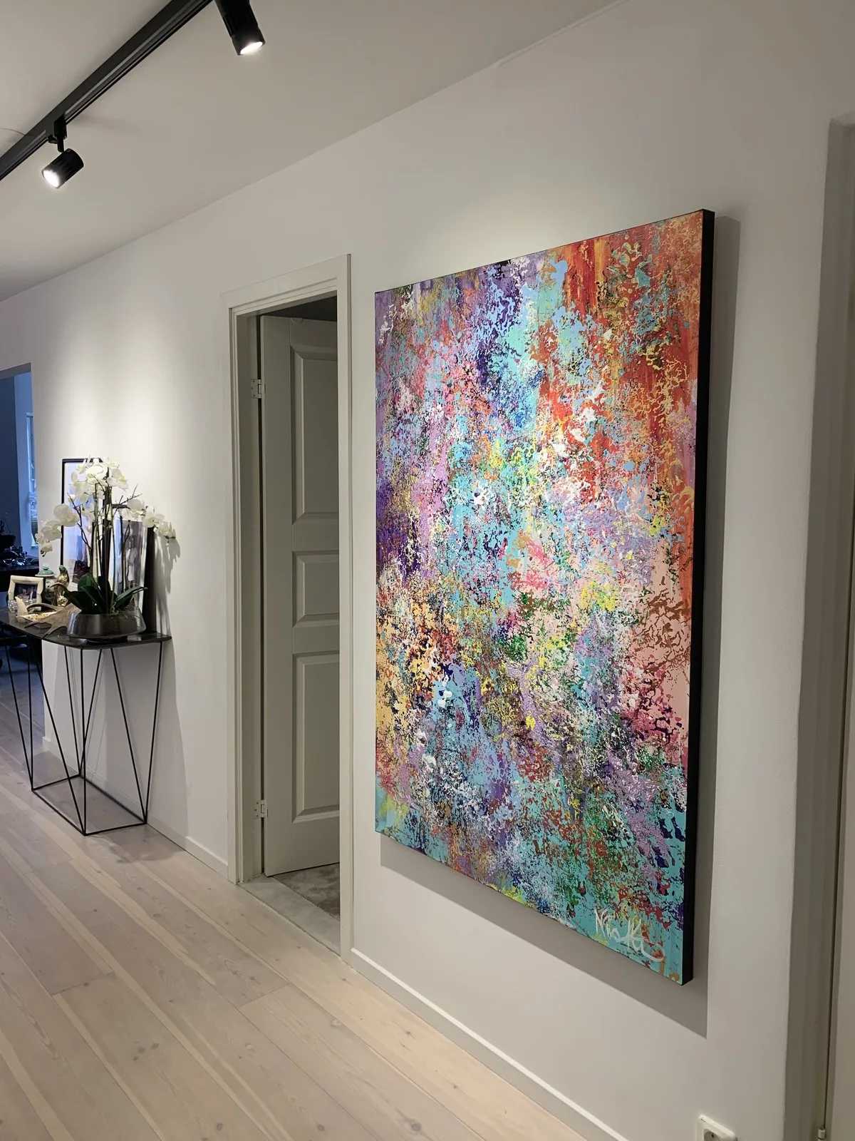 Akrylmålning av Nicklas Kristiansen