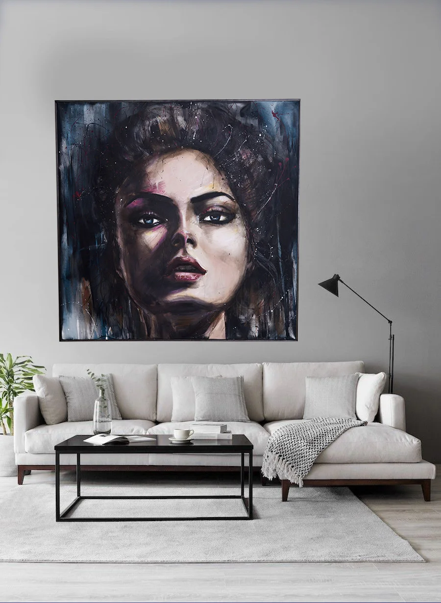 Oljemålning Queen av Studio Edin