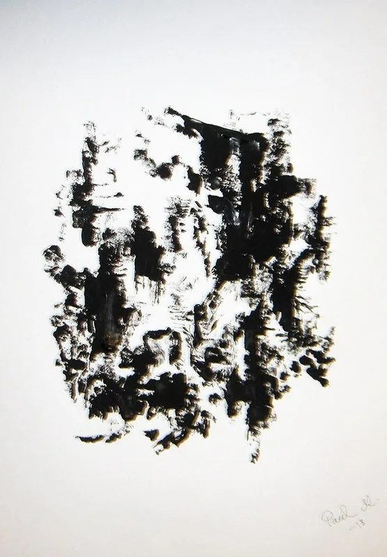 Akrylmålning av Paul Martinsson