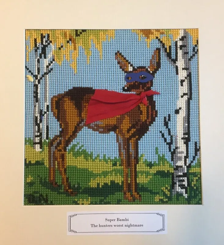 Super Bambi the hunters worst nightmare av Ola Art