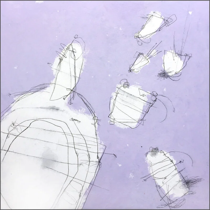 Akrylmålning Völvans Dröm av Arthur Ragnarsson