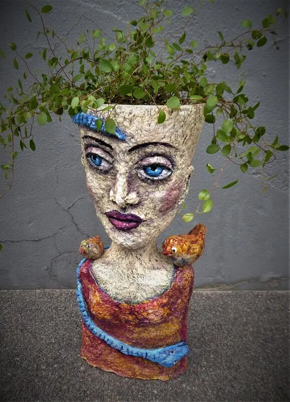Skulptur Djurtjusare av Helena Andreasson