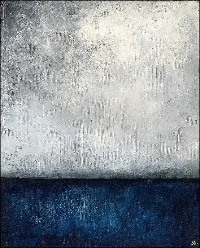 Akrylmålning No. 190903, Horizon av Stellan Fine Art