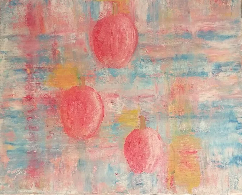 Akrylmålning Nr 44 av Marie Juliette/Mi Linnor