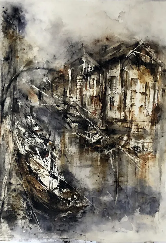 Akvarell Tranquility av Dana Ingesson