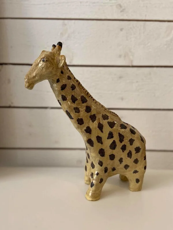 Skulptur Giraff 1 av Christine Pettersson