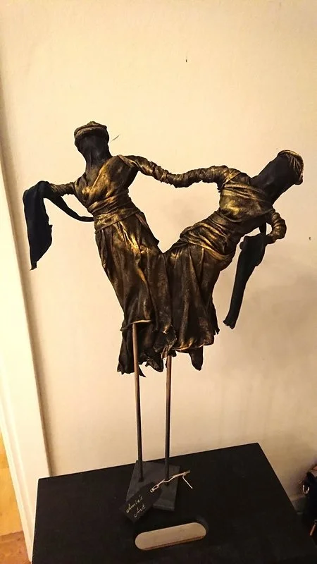 Skulptur Soulmates av Amie Norrman Söderman