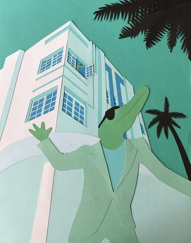 Good Morning Miami av Nils Lagergren