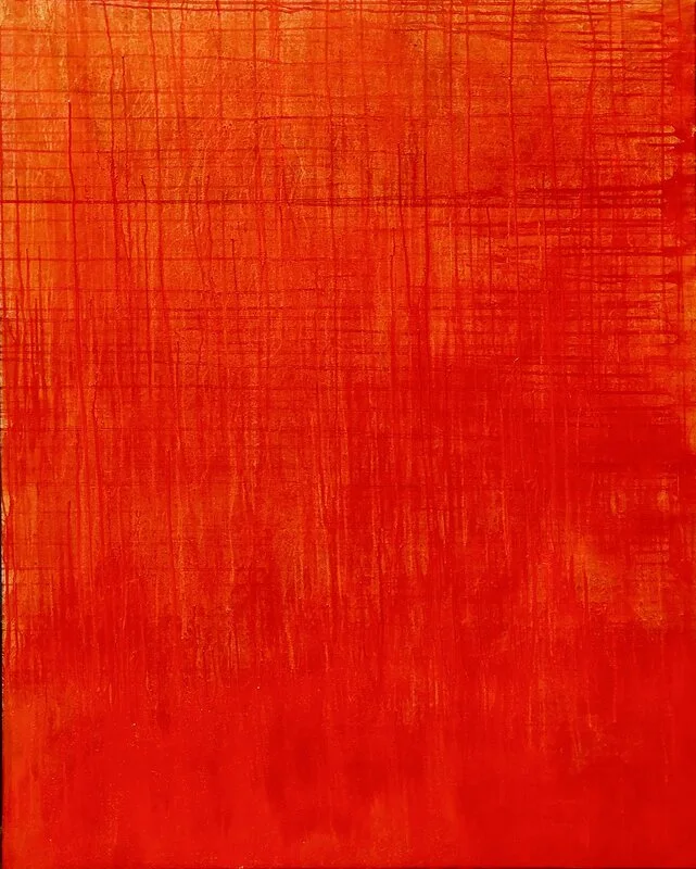 Akrylmålning Passion av Annette Landin