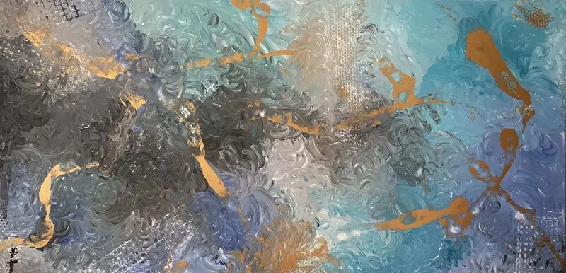 Akrylmålning av Sofia Olsson