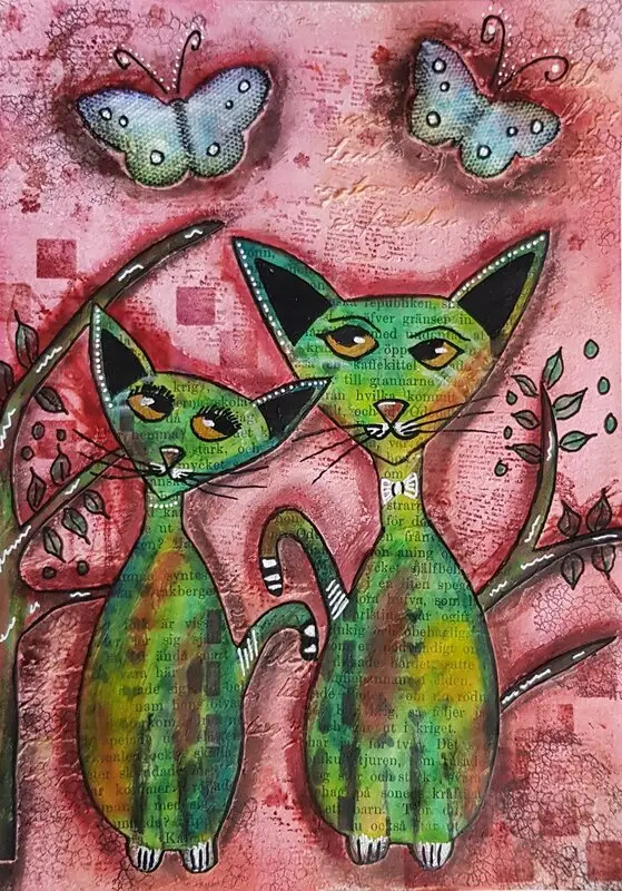 Happy life av Anne J Drågen