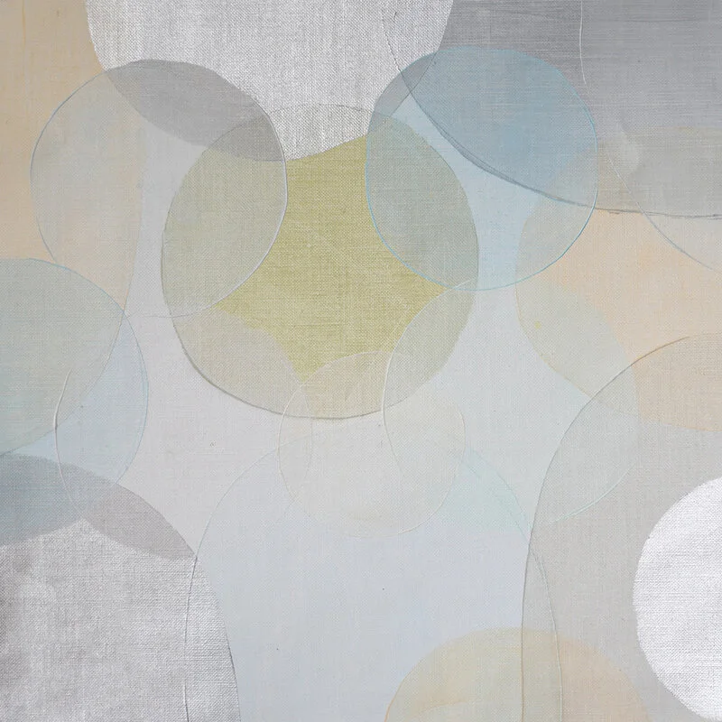 Akrylmålning Color dots 19 av Sofie Sjöström