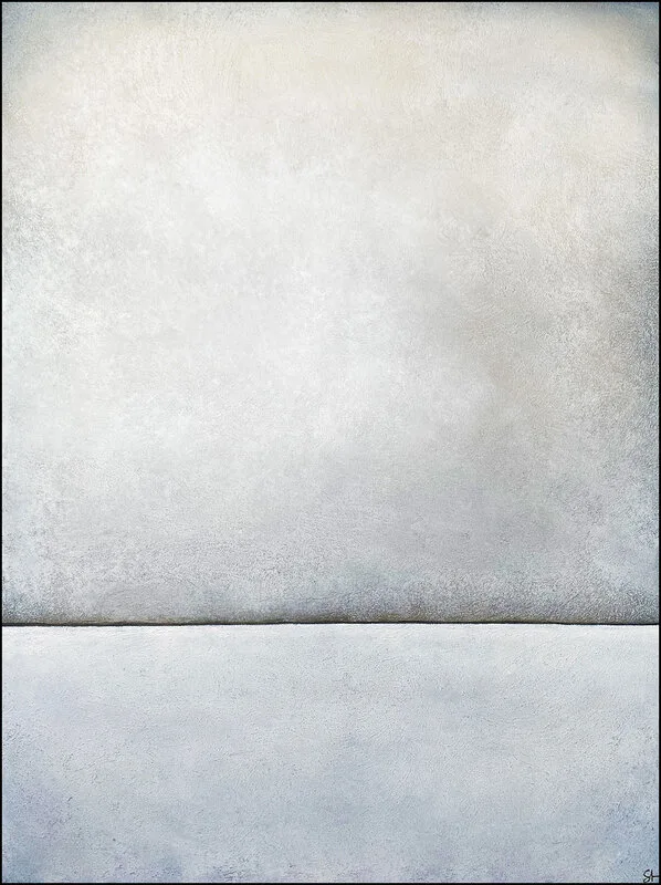 Akrylmålning No. 200704, Calm Horizon av Stellan Fine Art