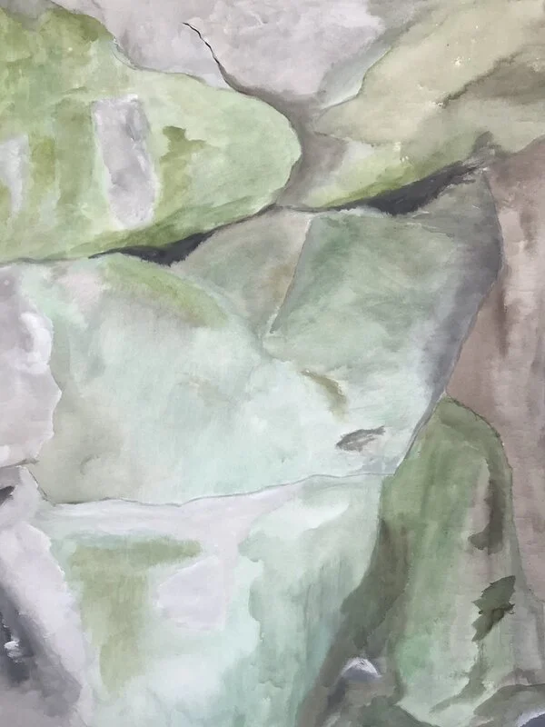 Akrylmålning Dualitet av Bo Rydén