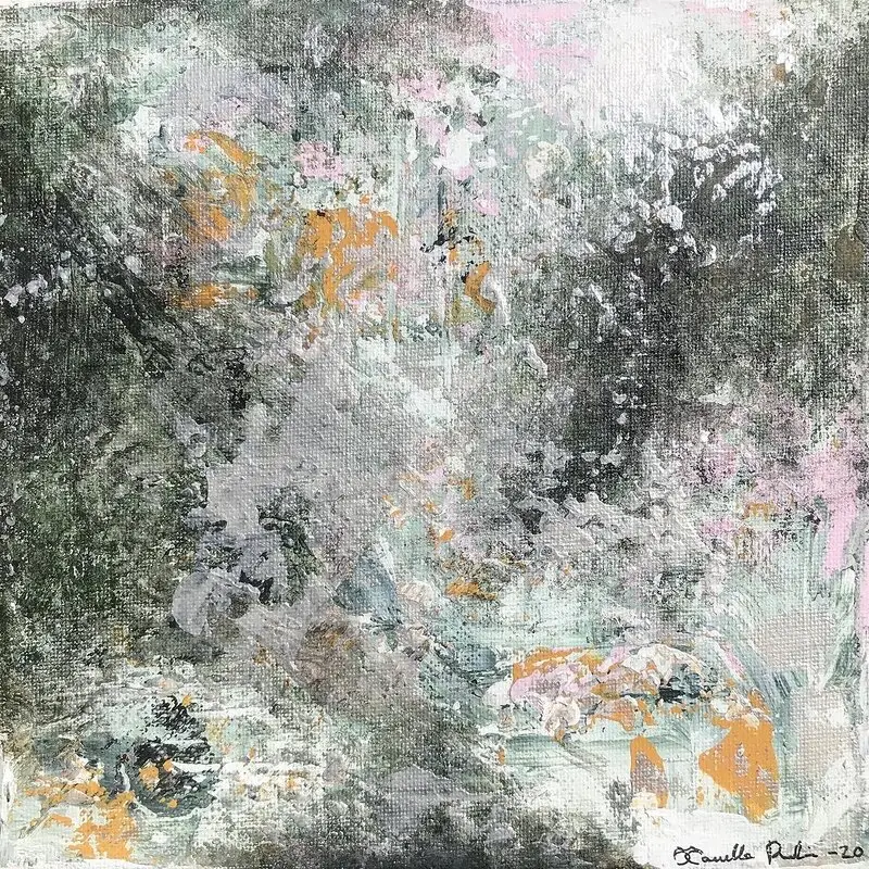 Akrylmålning 2020.5 av Marielle Rodin