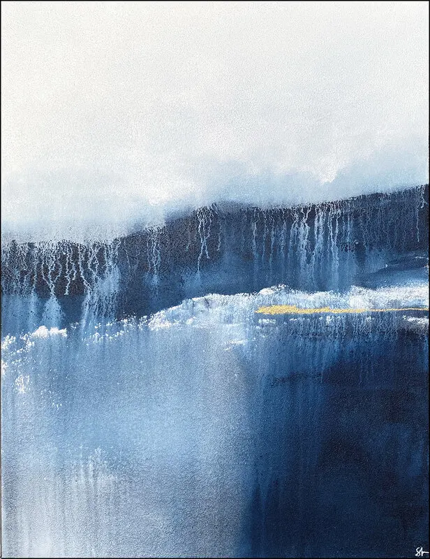 Akrylmålning No 200901, Far North av Stellan Fine Art