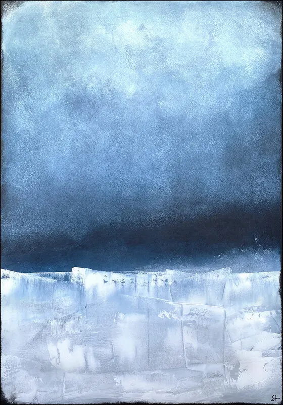 Akrylmålning No. 201002 av Stellan Fine Art