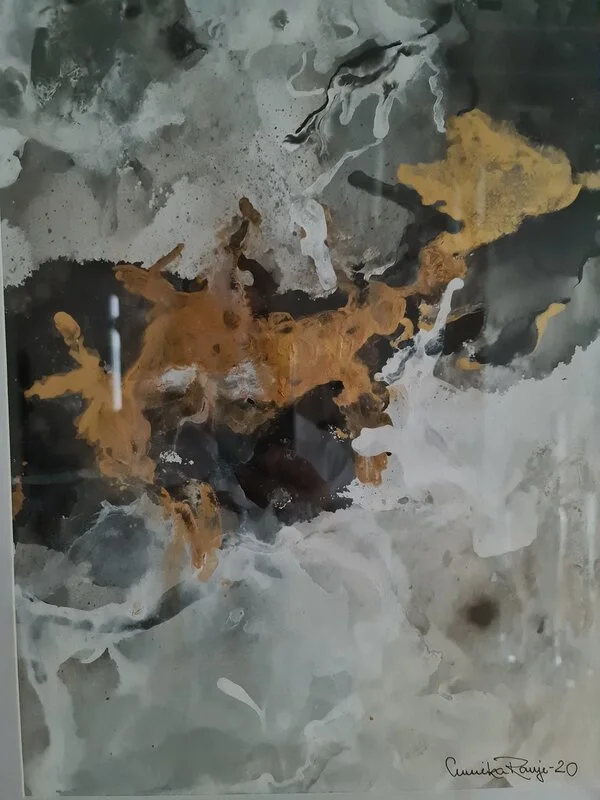 Akrylmålning Imagine av Annika Ranje