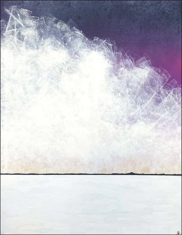 Akrylmålning No. 201004 av Stellan Fine Art