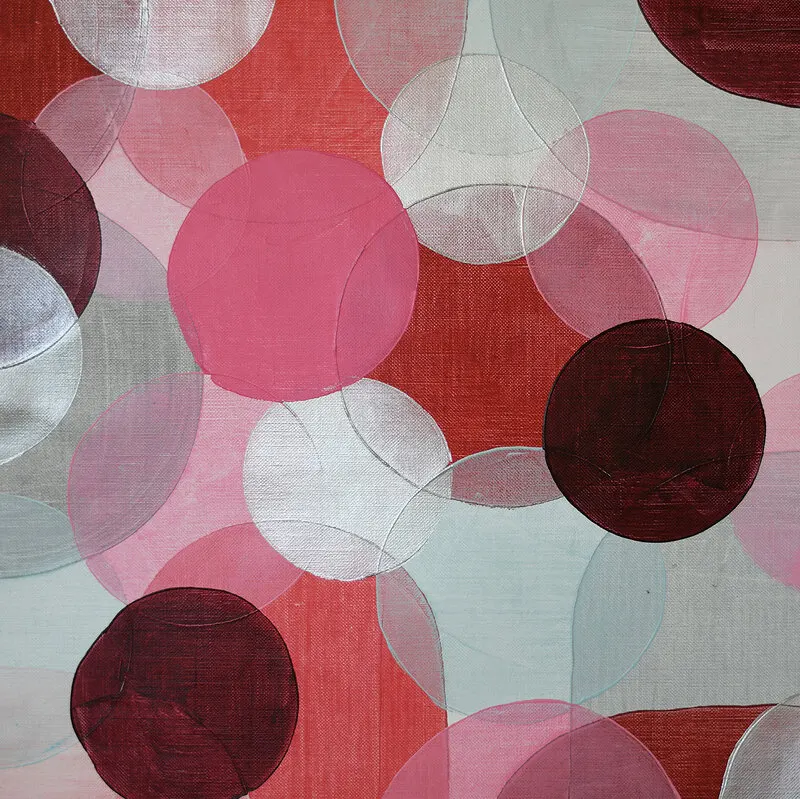 Akrylmålning Colordot 30 av Sofie Sjöström