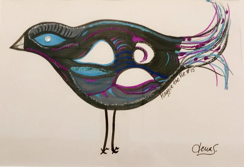 Maggie the Pie #15 av Lena Sjöberg