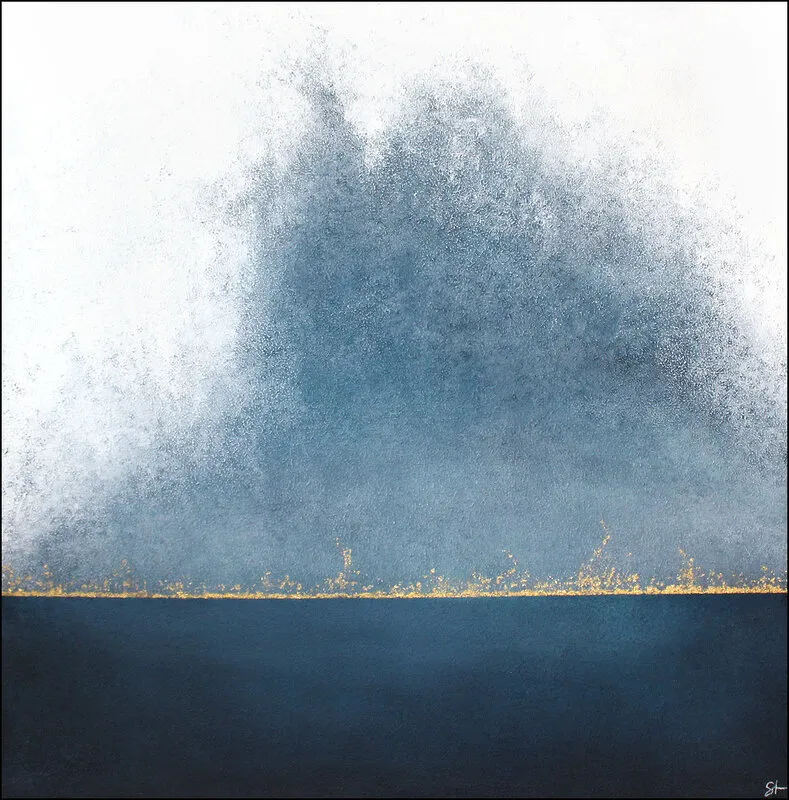 Akrylmålning No. 201106, 'Horizon' av Stellan Fine Art