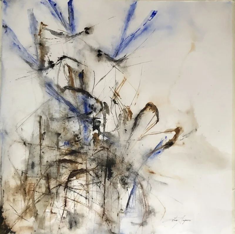 Akvarell Spellbound av Dana Ingesson