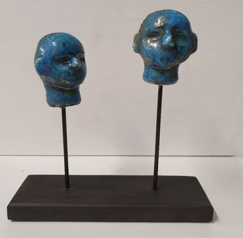 Skulptur Tvillingar av Meith Fagerqvist