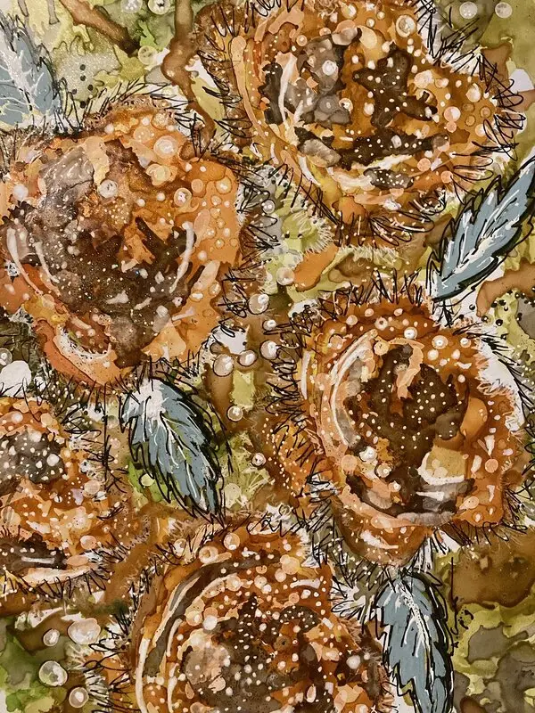 Orange av Anita Cander