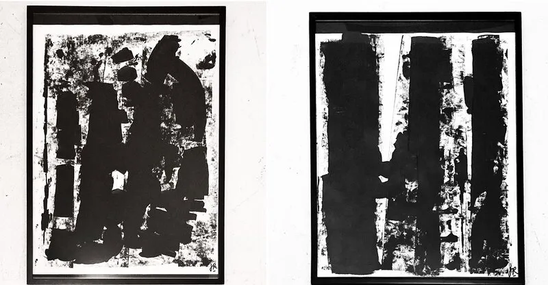 Akrylmålning av Judith Rabecq