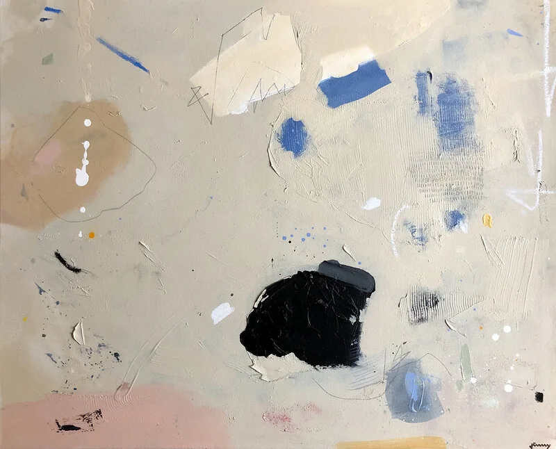 Akrylmålning Pastel No. 2 av Jimmy Ralsmark
