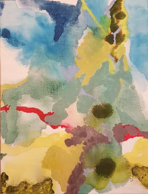 Akrylmålning Dröm av Christina Viklund