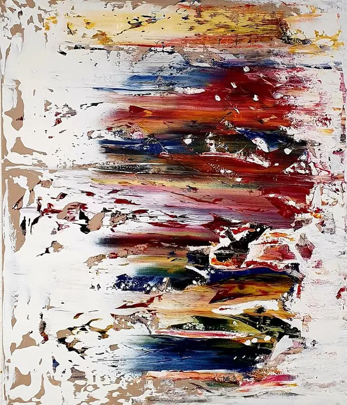 Akrylmålning Emotional Landscapes (II) av Tobias Staaf