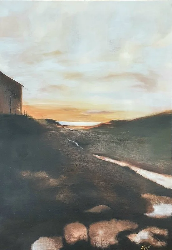 Oljemålning The Place of My Dreams av Kristina Phillips Foglin