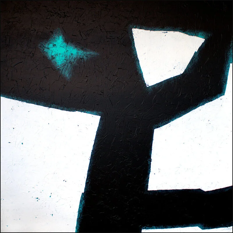 Akrylmålning No 210402 Uncertain Object av Stellan Fine Art