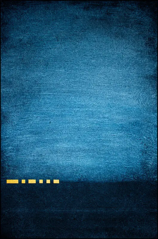 Akrylmålning No. 210503 Copenhagen Horizon av Stellan Fine Art