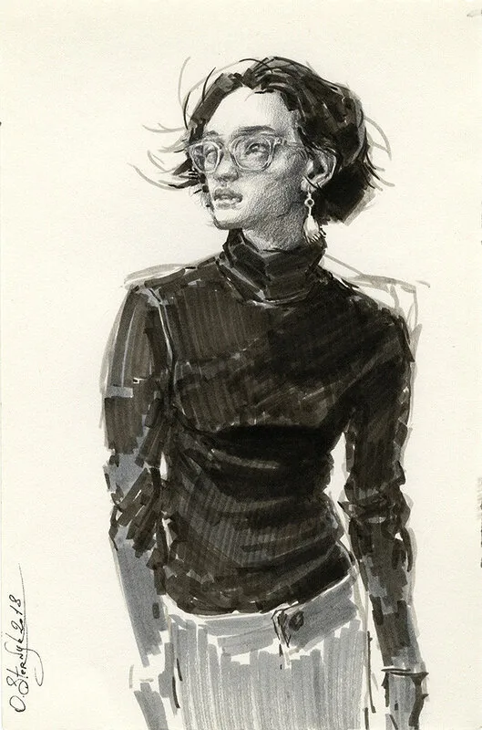 Skissen av Olga Sternyk