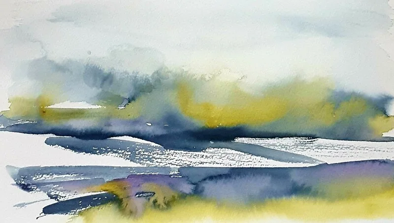 Akvarell av Åsa Edlund