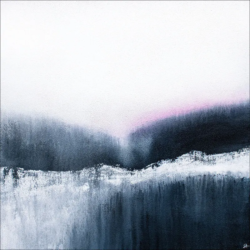 Akrylmålning No. 210601 North av Stellan Fine Art